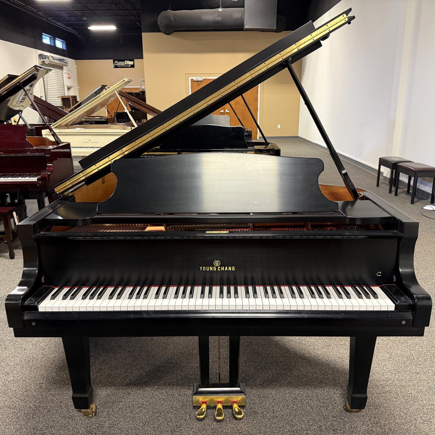 Used Young Chang G157 Grand in Ebony Polish