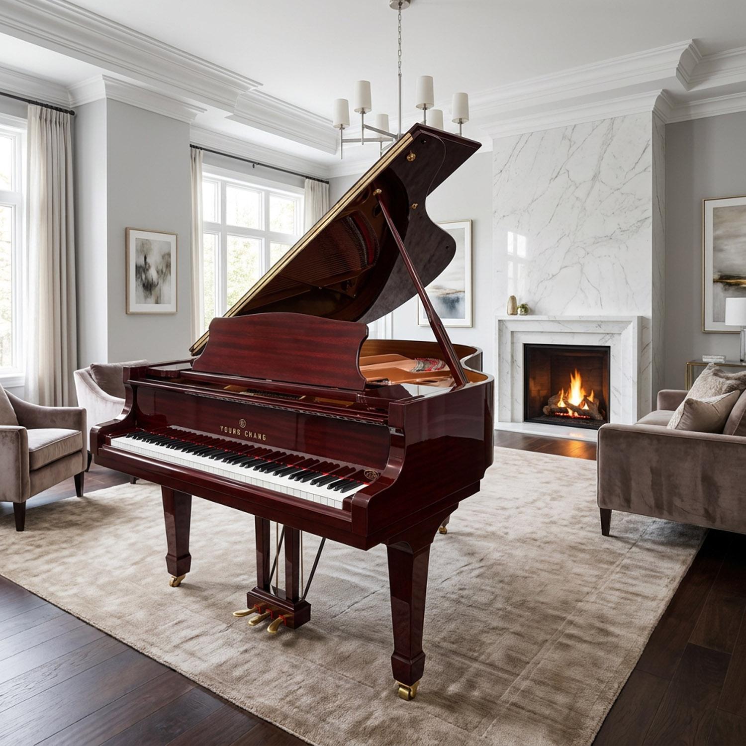 Used Young Chang G157 Grand in Mahogany Polish