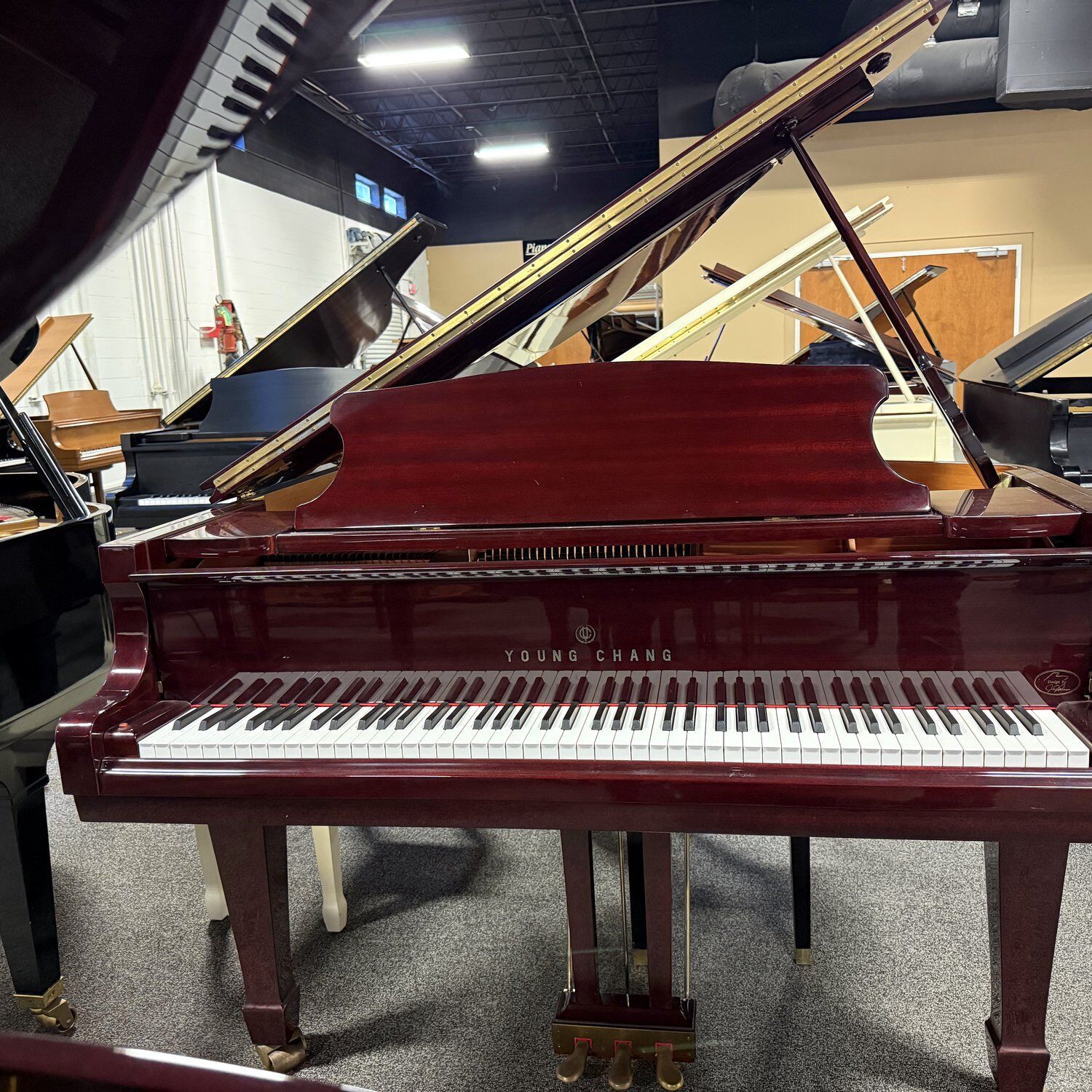 Used Young Chang G157 Grand in Mahogany Polish
