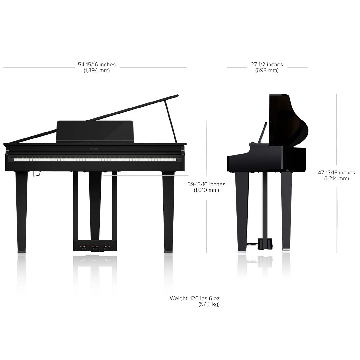 Roland GP-3 Digital Grand Piano - Image 2