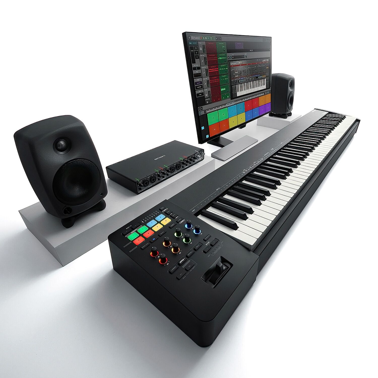 Roland A-88MKII MIDI Keyboard Controller - Image 6