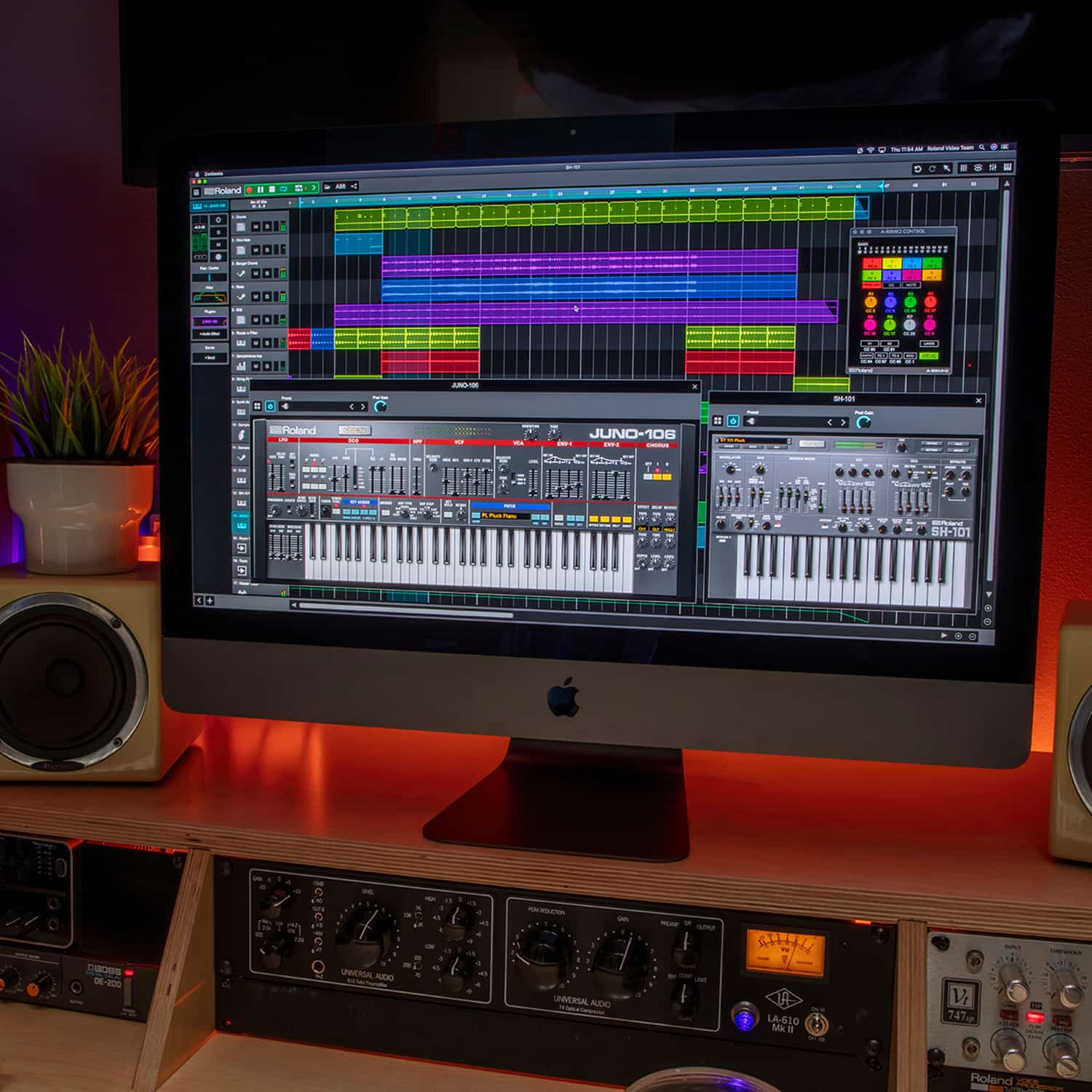 Roland A-88MKII MIDI Keyboard Controller - Image 4