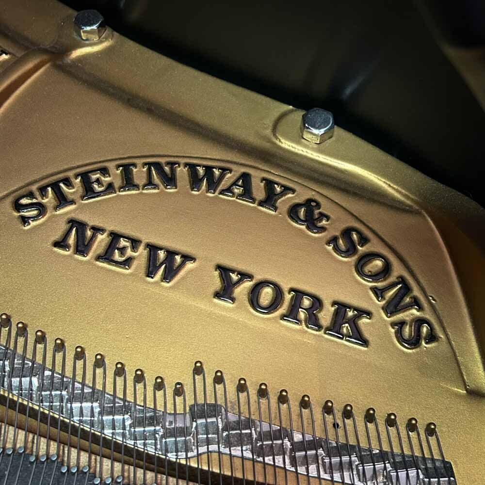 Steinway L Grand Piano Inside Logo