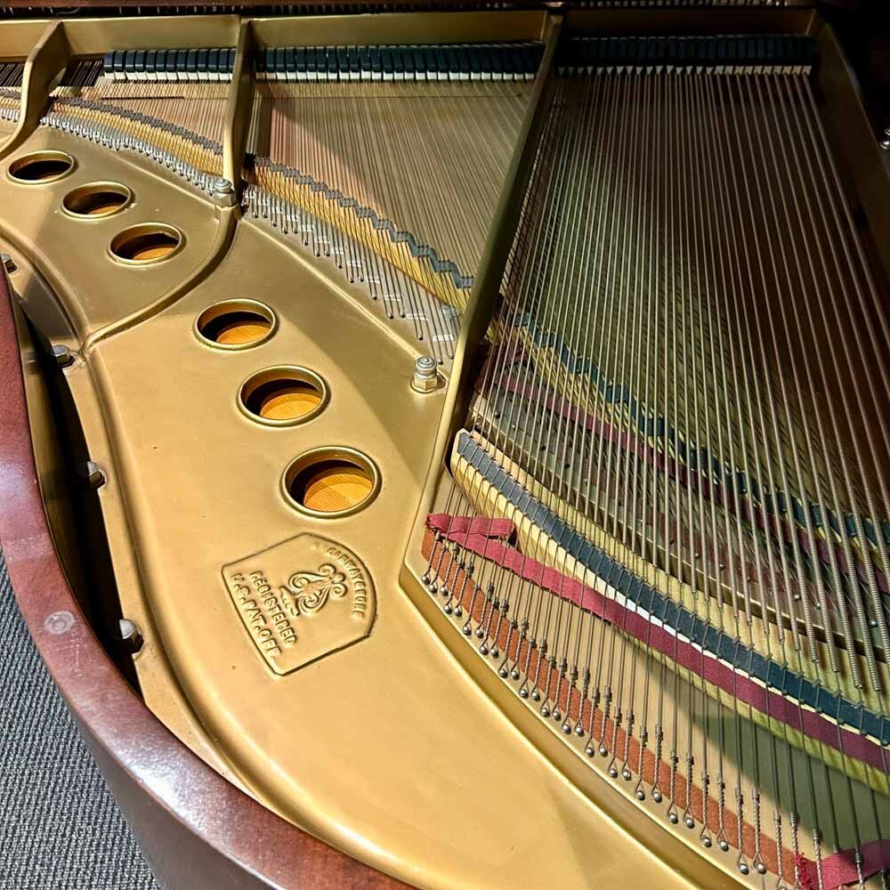 Used Steinway M Satin Mahogany Grand Piano Strings