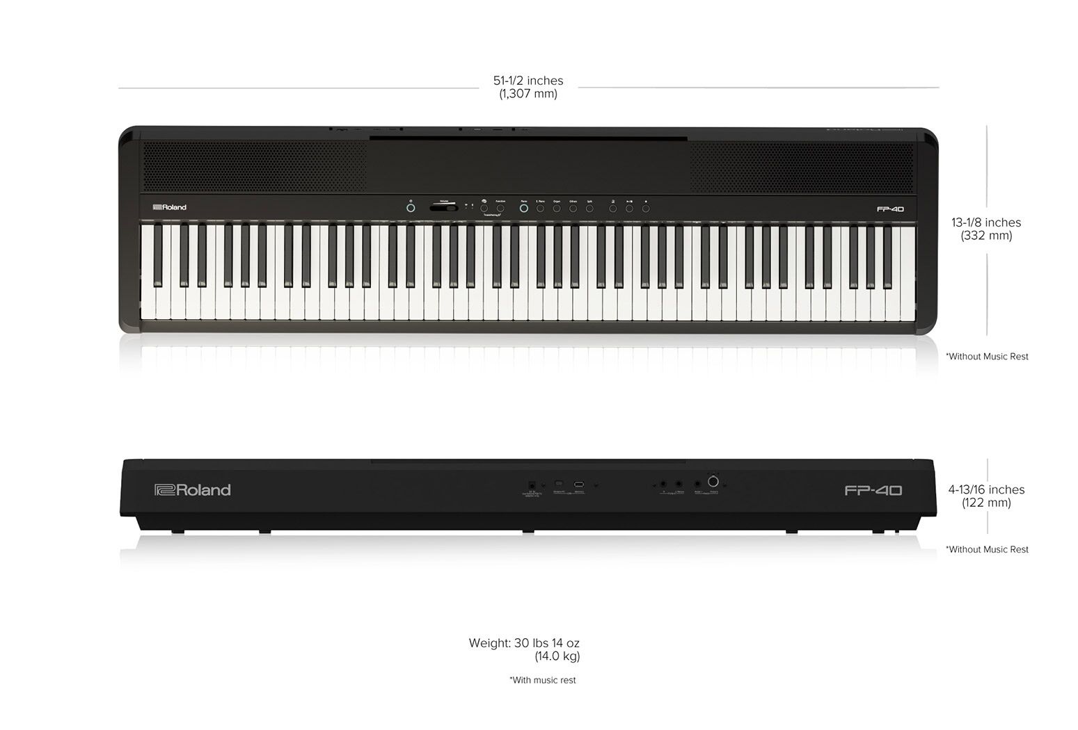 Roland FP-40 Digital Piano - Image 3